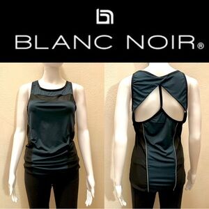 BLANC NOIR Women’s Athletic Tank Top in Deep Sea Blue - Size XS